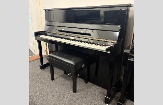 Kemble Polished Ebony CLA-T Upright Piano, Used - All Inclusive Premium Package (SN:326604) - Image 1
